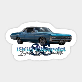 1968 Chevrolet Impala SS 327 Convertible Sticker